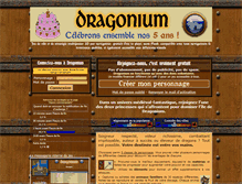 Tablet Screenshot of dragonium.net